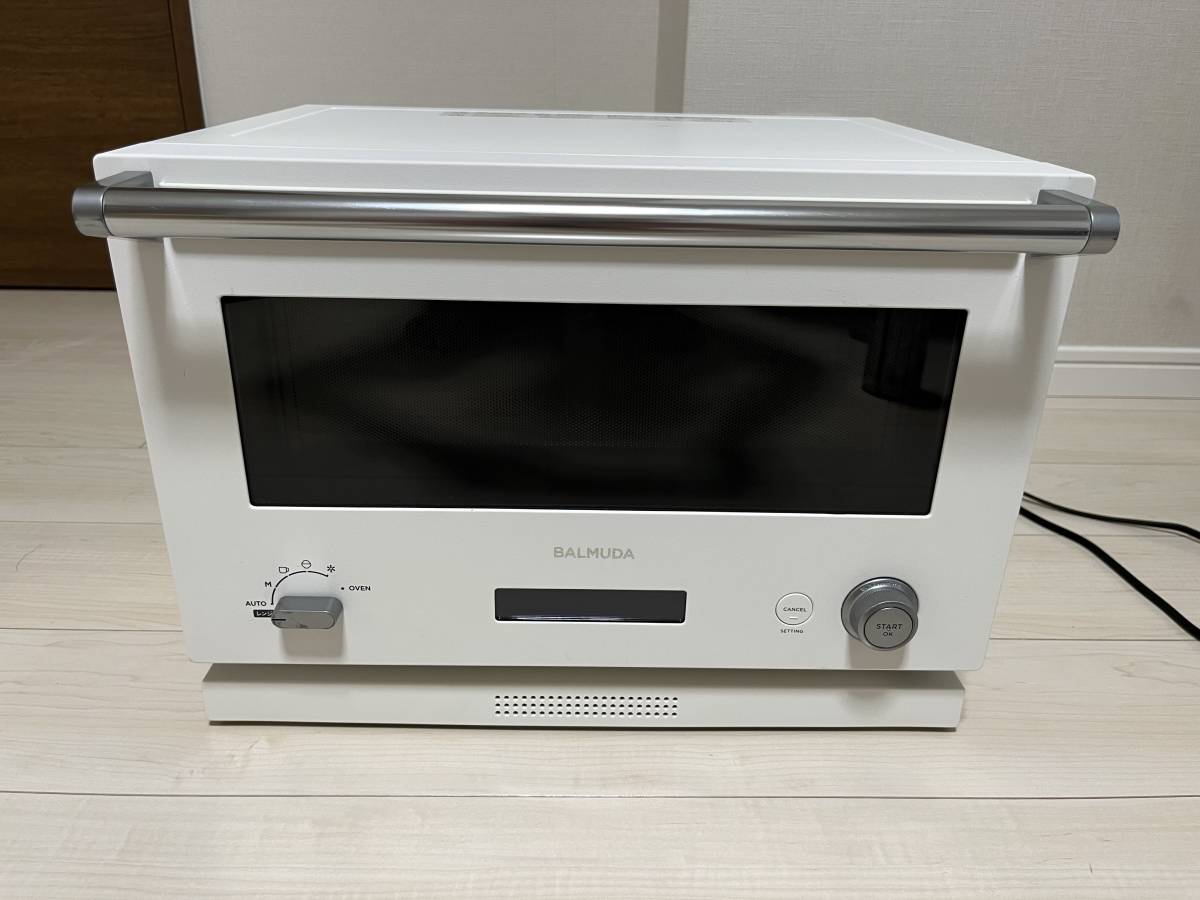 ジャンク K04A-WH BALMUDA バルミューダ オーブンレンジ 2018年製 K04A