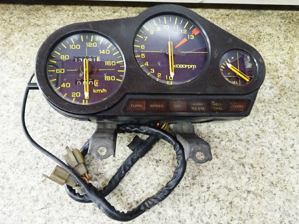 ホンダ純正 CBR400F メーター 部品取り ジャンク 当時物 希少 cbx400f