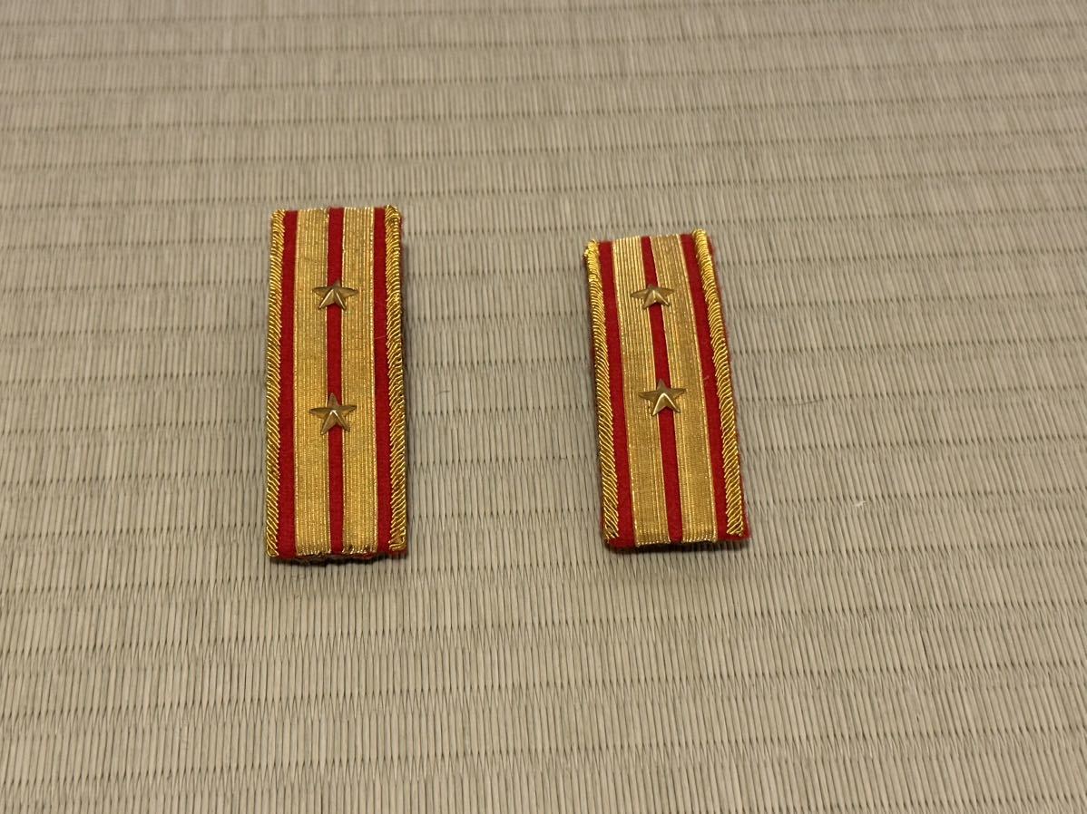 昭五式軍衣 日本陸軍 旧日本軍 階級章 肩章 精密複製(部隊章、階級章