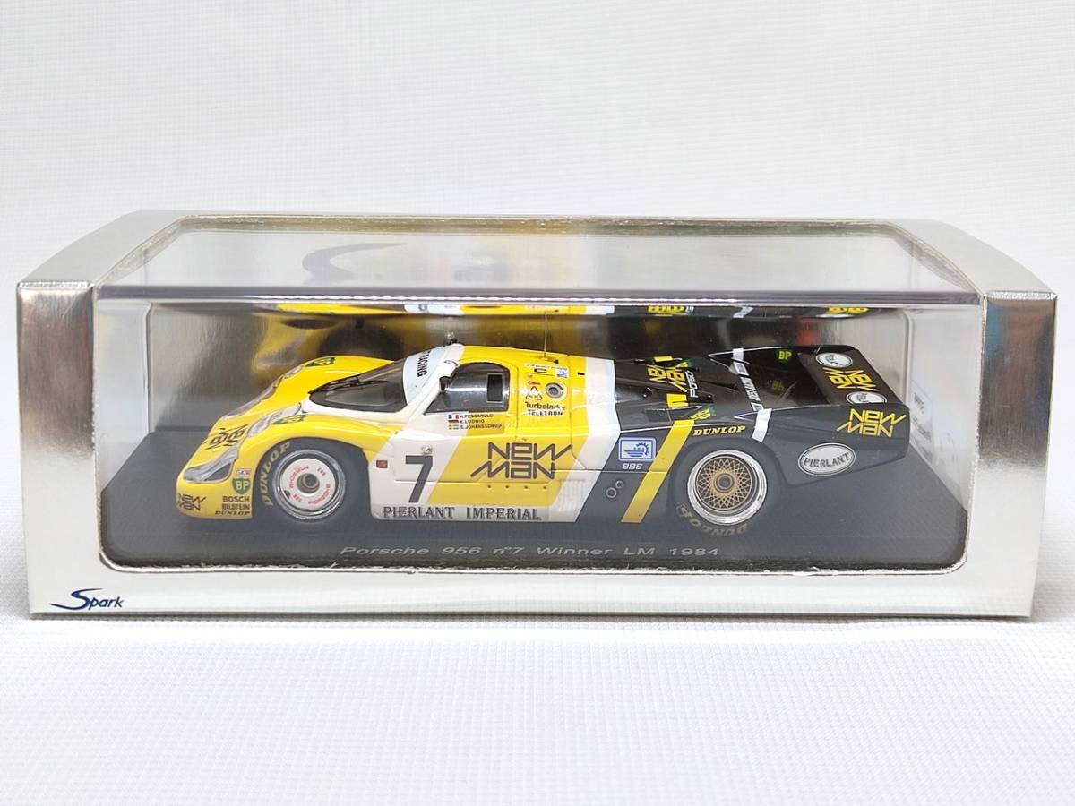 スパーク ポルシェ 956 #7 NEWMAN LM 優勝1984 ◇Spark ポルシェ956 #7 Winner LM 1984 NEWMAN ルマン24時間レース