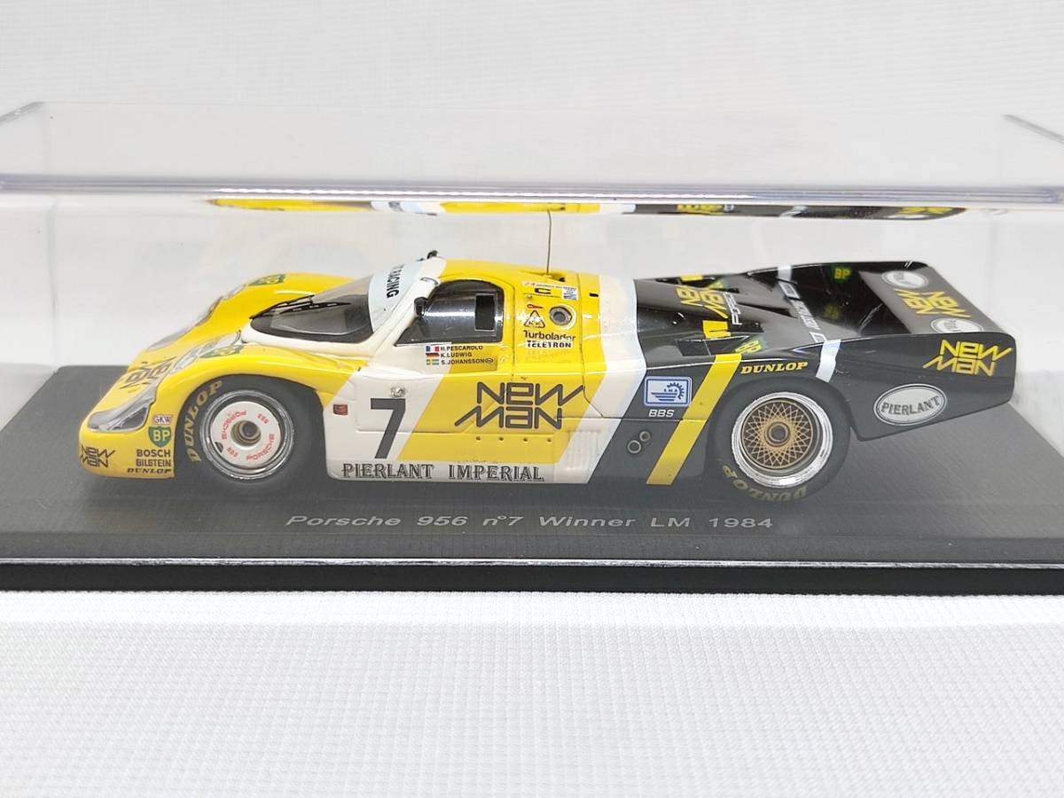 スパーク ポルシェ 956 #7 NEWMAN LM 優勝1984 スパーク ポルシェ 956 #7 NEWMAN LM 優勝1984