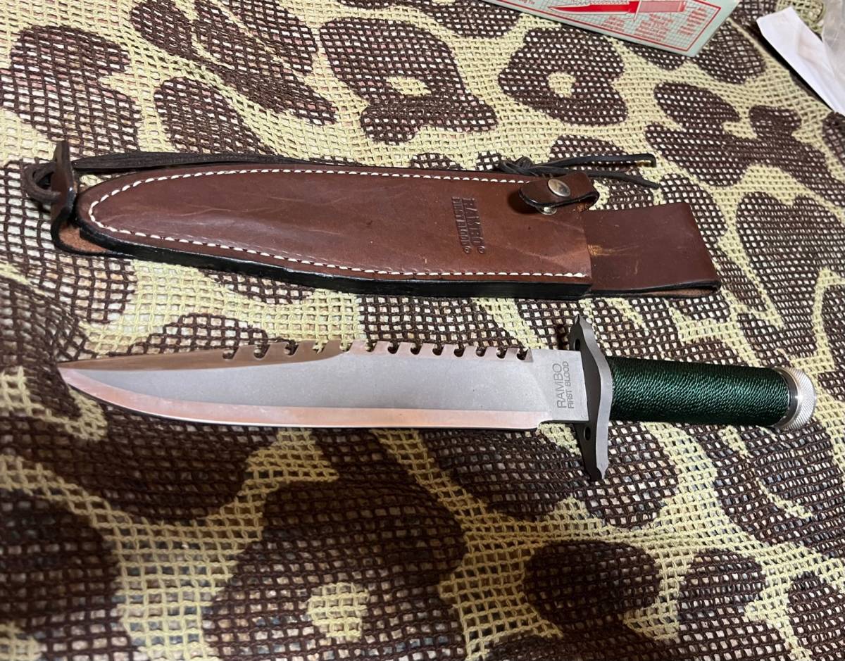 RAMBO サバイバルナイフ FIRST BLOOD ランボー1,2,3セットすべて箱 
