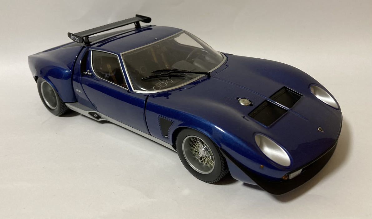 京商 1/18 KYOSHO ランボルギーニイオタ ミウラ JOTA SVR ブルー