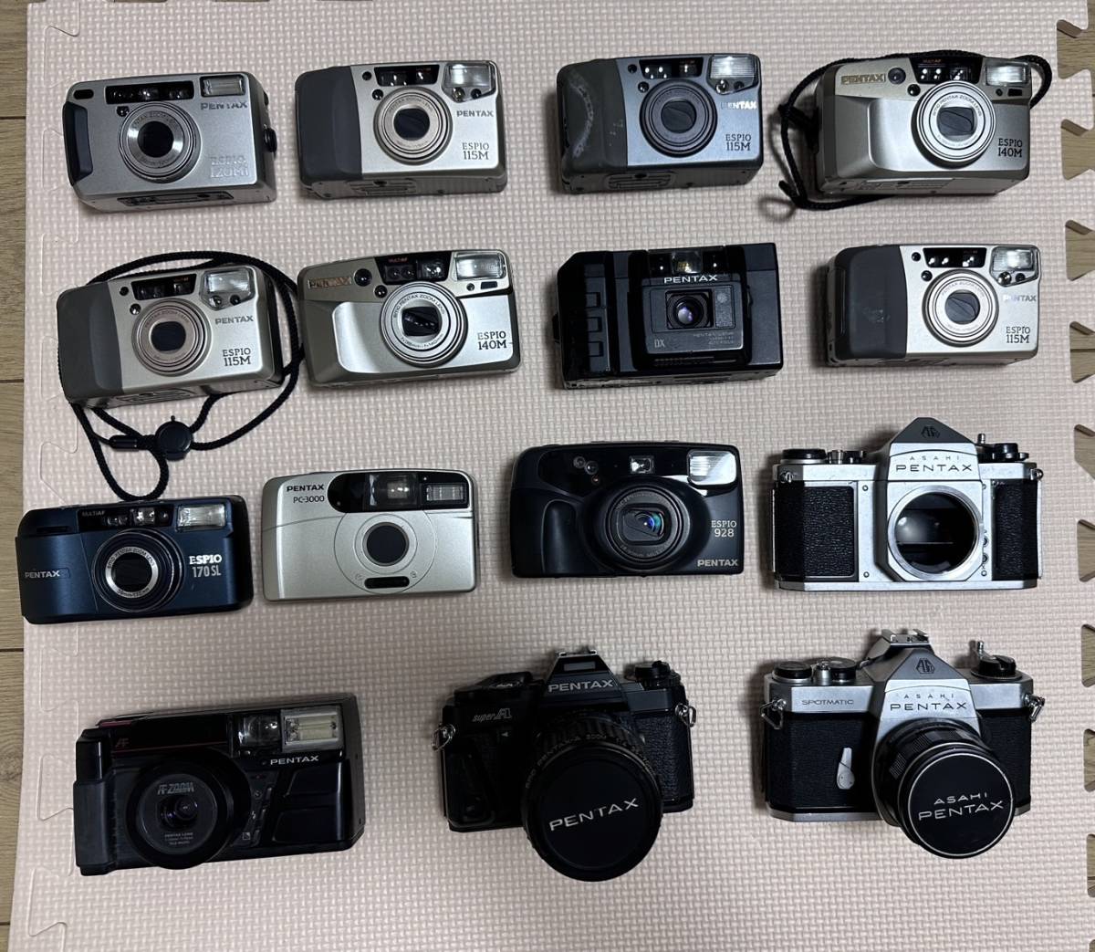 動作未確認 まとめ セット コンパクト フィルムカメラ PENTAX ESPIO