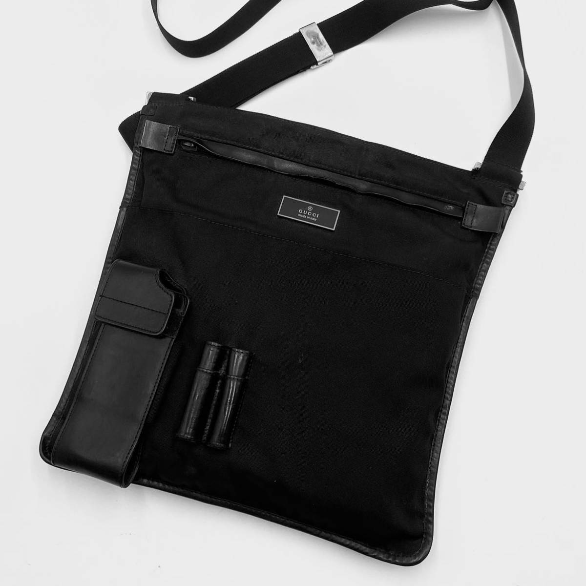 1円【希少】入手困難 GUCCI グッチ メンズ ショルダーバッグ 