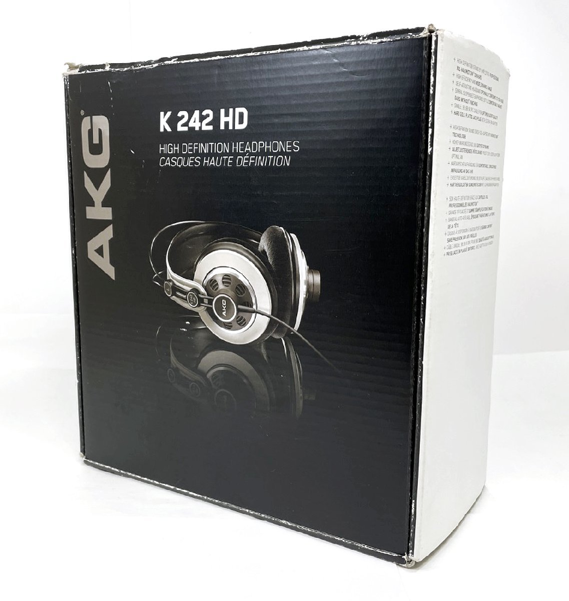 良品 AKG セミオープン型ヘッドホン K242HD 付属品あり アーカーゲー