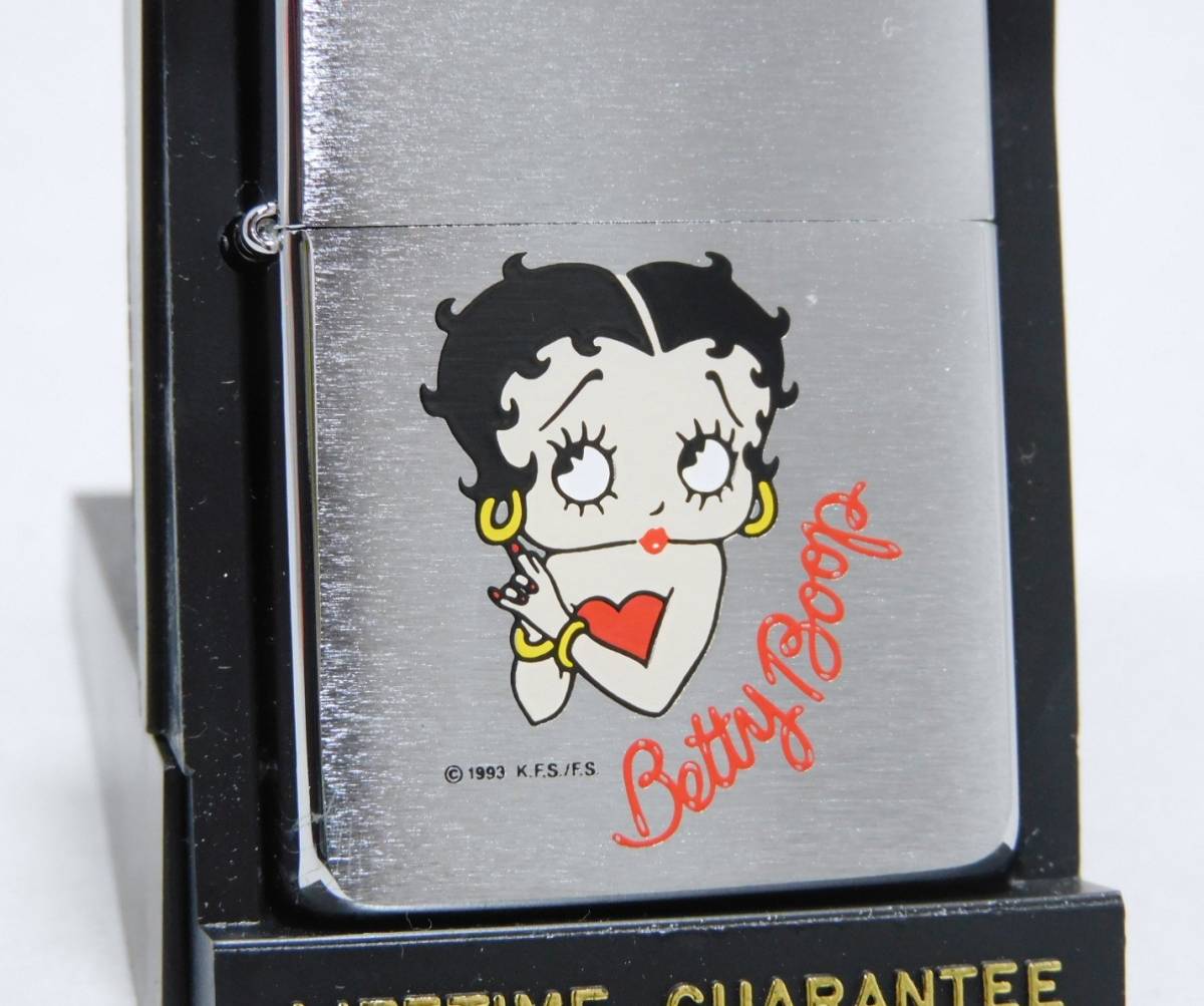 現状品 zippo ジッポー 喫煙道具 ライター ベティちゃん BETTY BOOP 