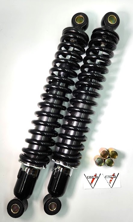 CB400SF 細巻き KONIスタイル 325mm リアサス 黒 新品 検／汎用 FX Z1R