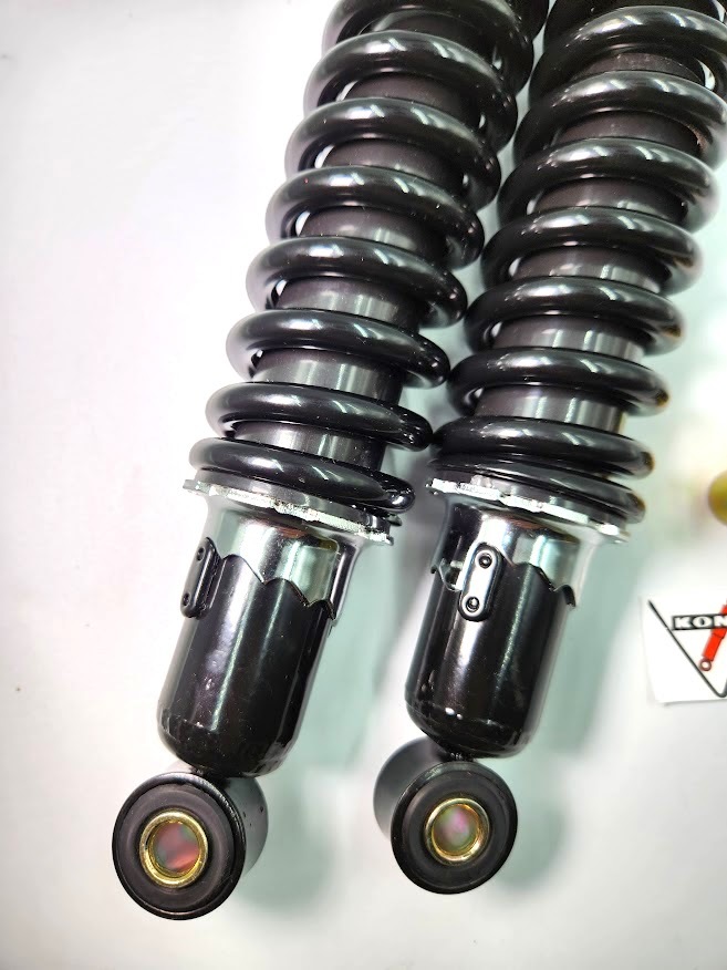 CB400SF 細巻き KONIスタイル 325mm リアサス 黒 新品 検／汎用 FX Z1R