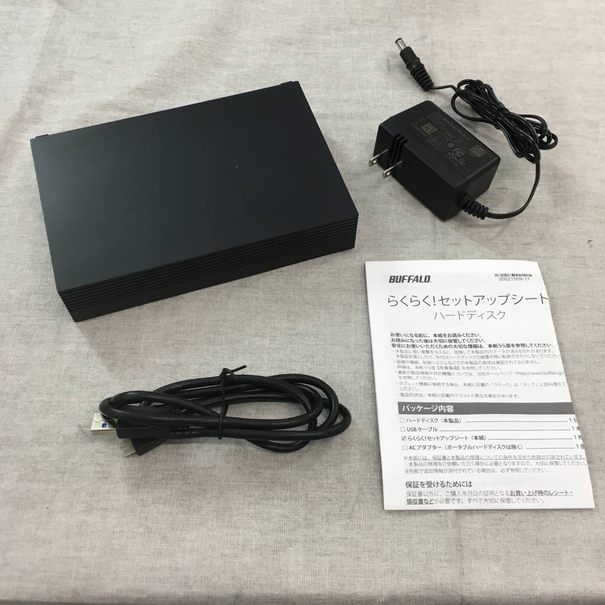 超激得，低価 現状品 バッファロー 外付けハードディスク 4TB 静音&コンパクト 故障予測 みまもり合図 HD-AD4U3(2TB～)｜売買されたオークション情報、yahooの商品情報をアーカイブ公開 - オークファン USB