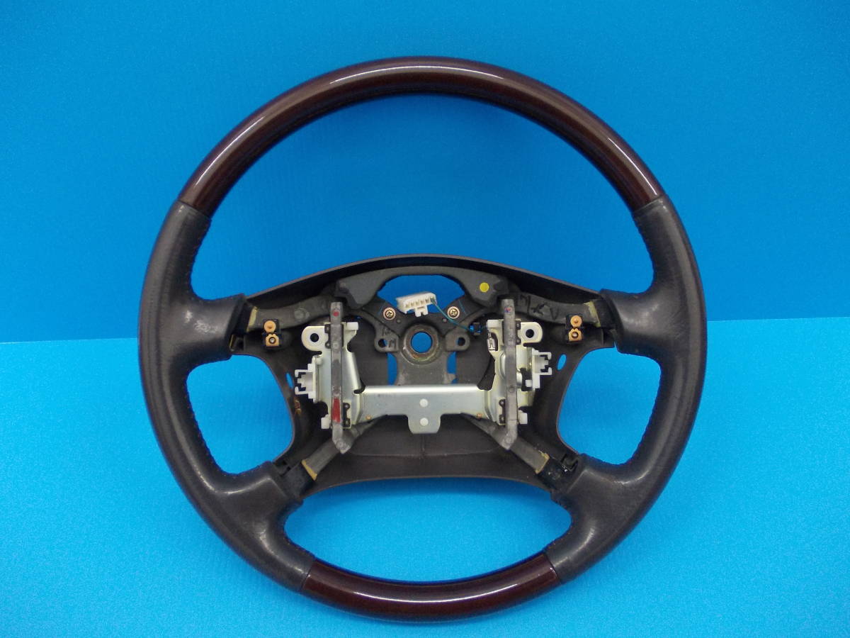 ■中古■GX100/マーク2　木目/ウッドコンビ　レザーハンドル/ステアリングホール