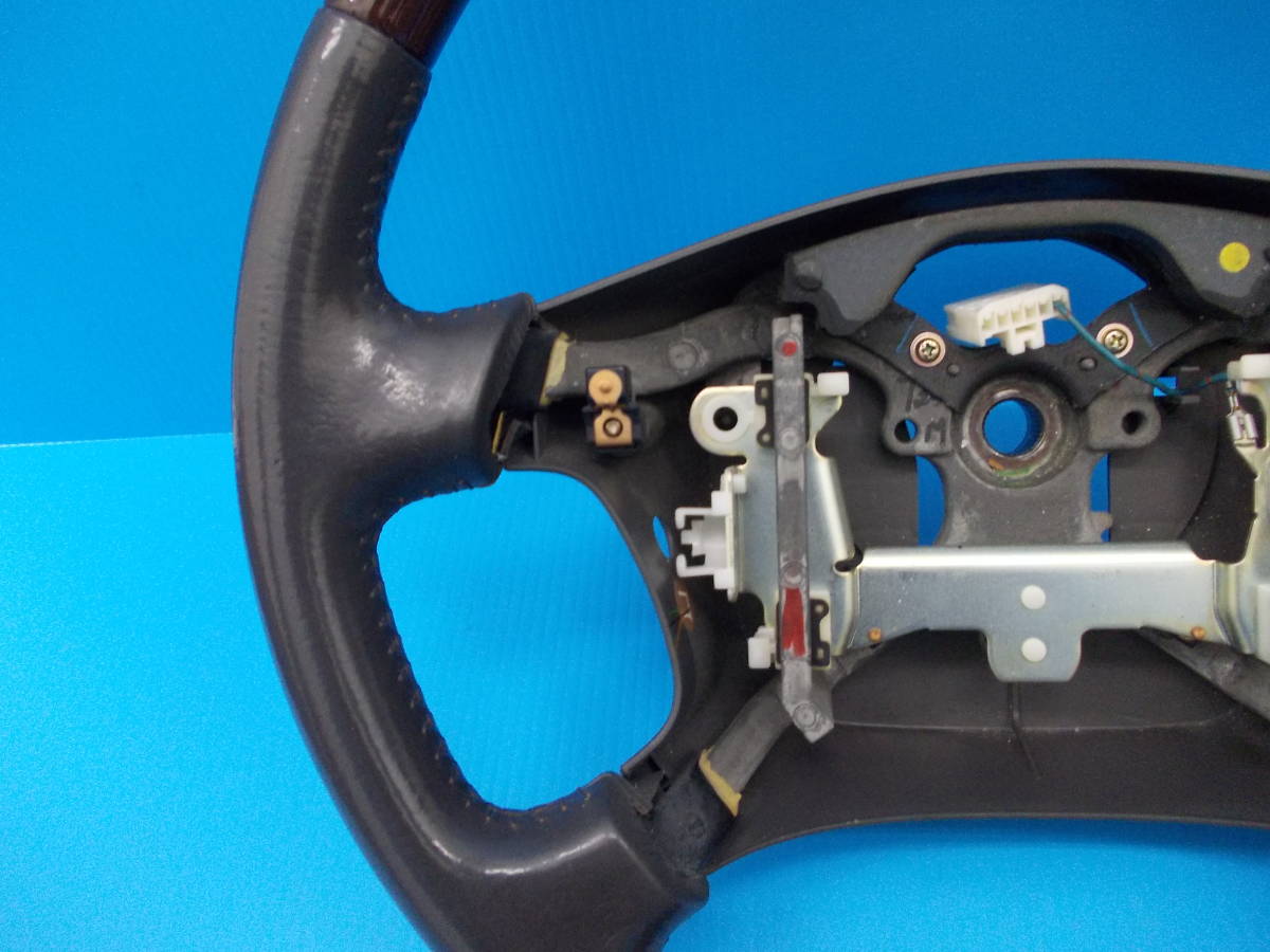 ■中古■GX100/マーク2　木目/ウッドコンビ　レザーハンドル/ステアリングホール