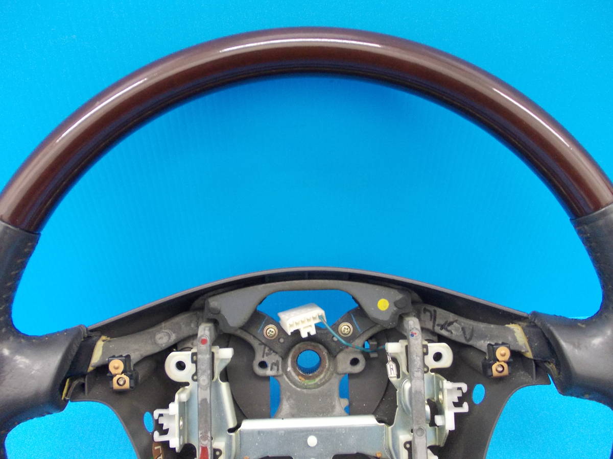 ■中古■GX100/マーク2　木目/ウッドコンビ　レザーハンドル/ステアリングホール