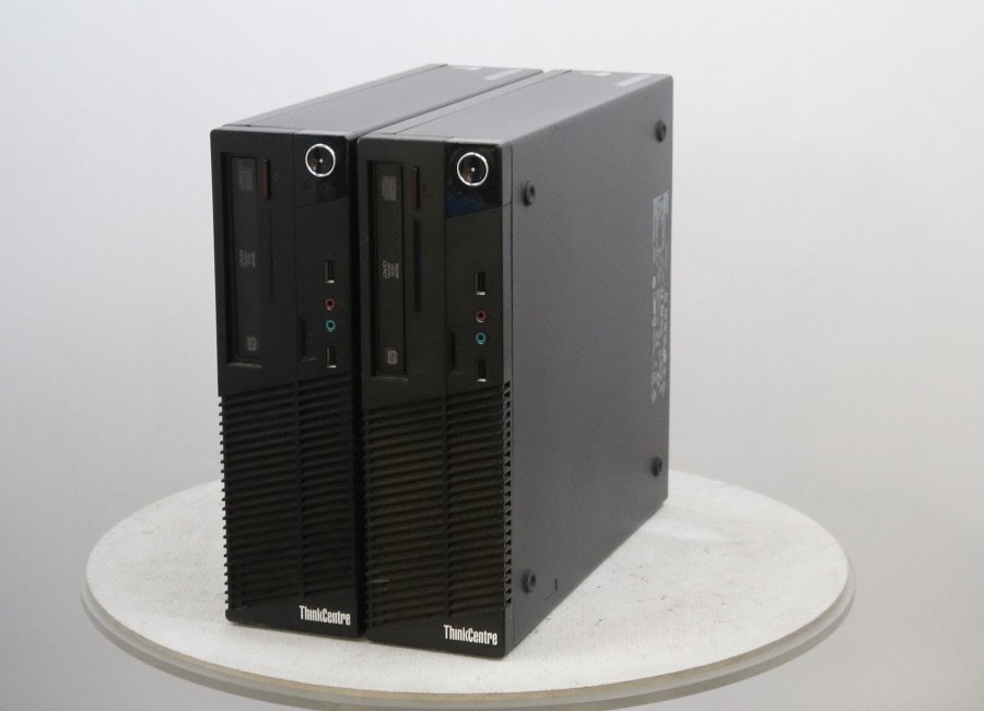 lenovo 10B7-007UJP ThinkCentre M73 2台セット まとめ売り　 Core i5 4590 3.30GHz■現状品