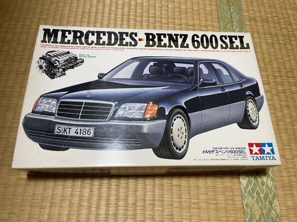 希少 タミヤ 1/24 メルセデス・ベンツ600SEL 未組立 おもちゃ、ゲーム