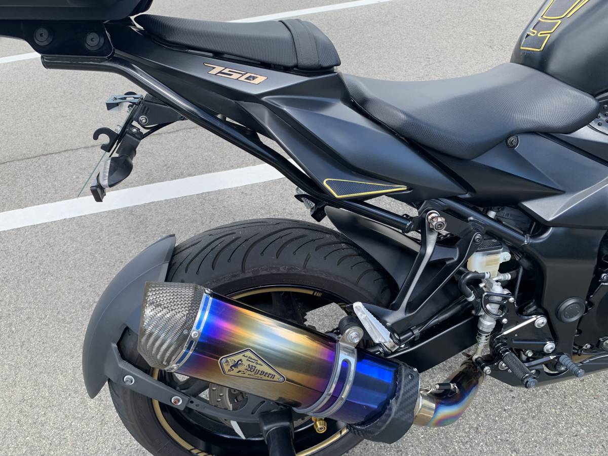 ◇GSR750 ABS◇ 無事故無転倒 車検約2年付 アールズギアマフラー 