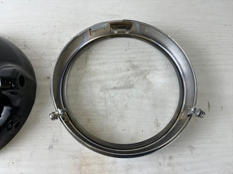 当時物中古】現状品 ホンダ CB400F 408cc 純正 ヘッドライトリム