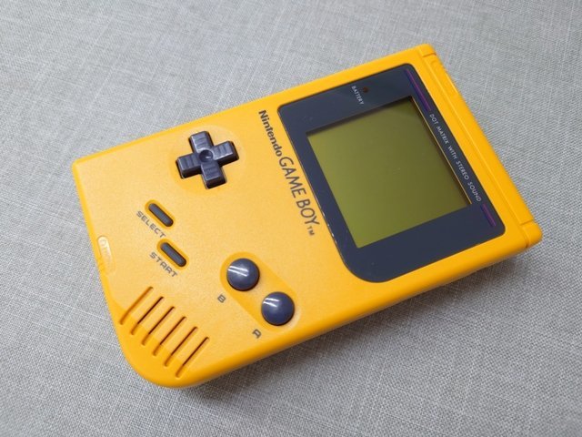 【中古品B】Nintendo GAME BOY DMG-01 イエロー ゲームボーイ 動作確認済み (管理番号：049111)
