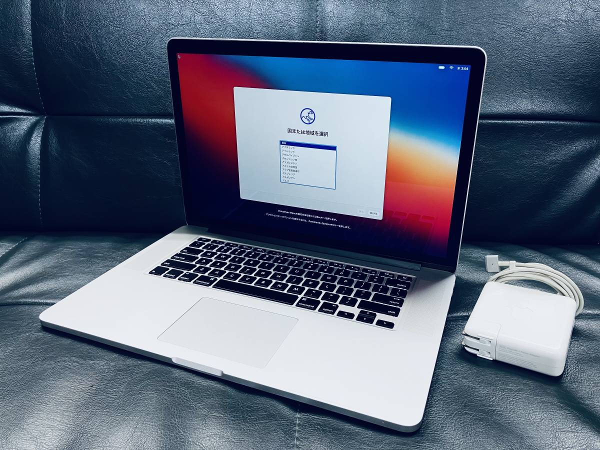 R7257C Apple A1398 MacBook Pro Retina 15インチ Late 2013 高性能