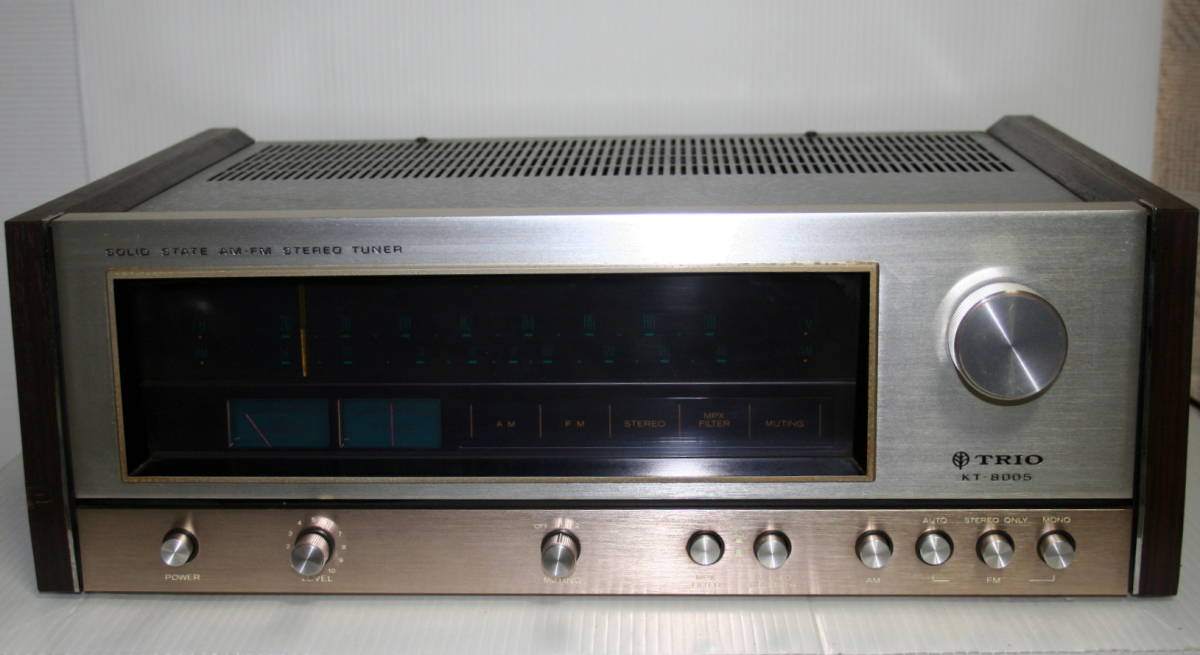 オーディオ機器 TRIO KT-8005 チューナー ラジオ