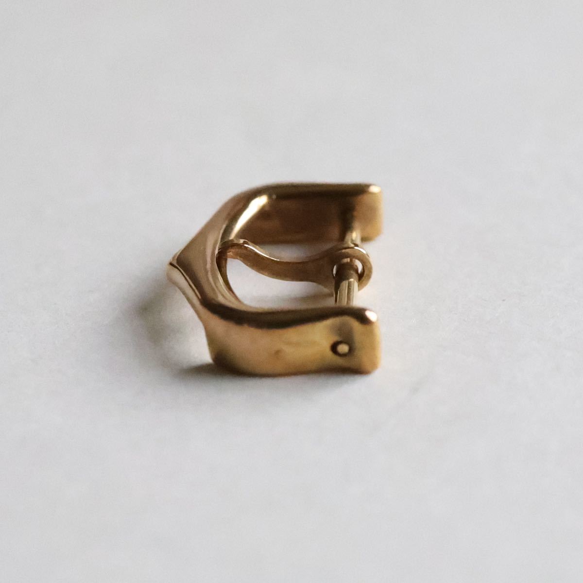 16mm カルティエ バックル 尾錠 ベルト 時計 腕時計 ゴールド cartier 