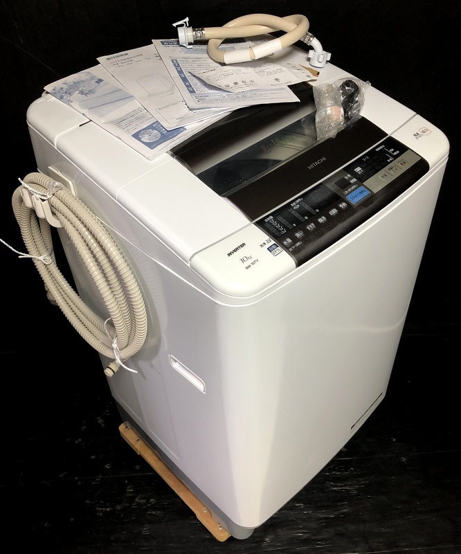 生活家電 HITACHI 日立 洗濯機 ビートウォッシュ BW-D10XTV 10kg