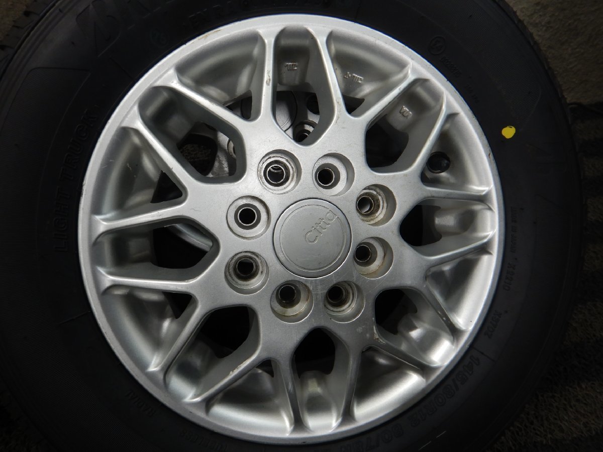 J1T7978■145/80R12 80/78N LT BRIDGESTONE K370 Citta 4J 4H マルチ 2023年 新品夏タイヤ★条件付送料無料★軽トラ 軽バン バランス済 145&frasl;80R12 80&frasl;78N 価格.com OPEN Off 80／78nlt（タイヤ本数4本）の通販