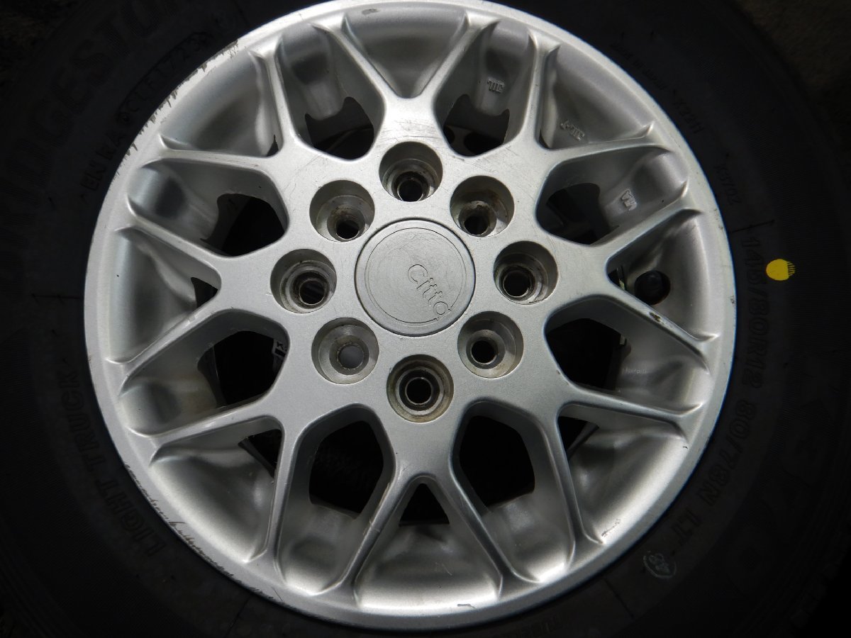 J1T7978■145/80R12 80/78N LT BRIDGESTONE K370 Citta 4J 4H マルチ 2023年 新品夏タイヤ★条件付送料無料★軽トラ 軽バン バランス済 145&frasl;80R12 80&frasl;78N 価格.com OPEN Off 80／78nlt（タイヤ本数4本）の通販
