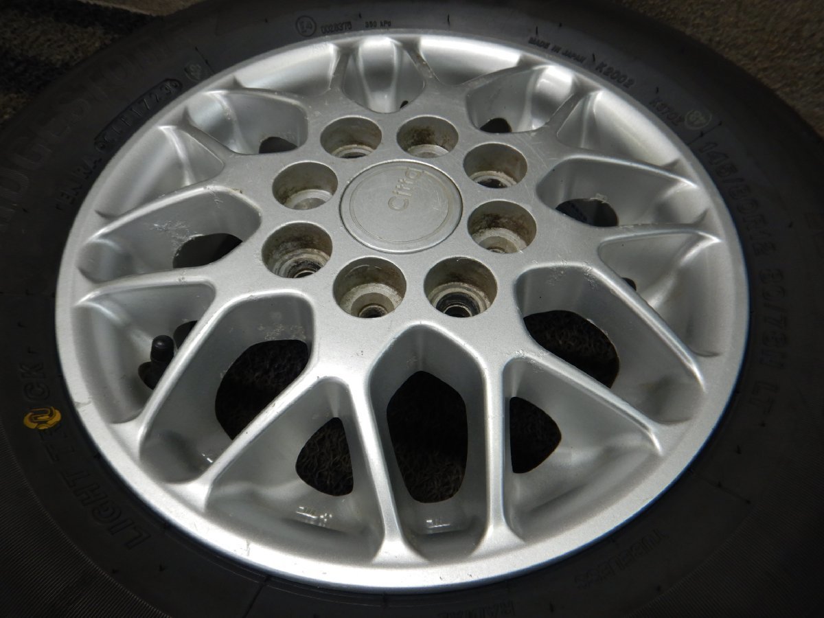J1T7978■145/80R12 80/78N LT BRIDGESTONE K370 Citta 4J 4H マルチ 2023年 新品夏タイヤ★条件付送料無料★軽トラ 軽バン バランス済 145&frasl;80R12 80&frasl;78N 価格.com OPEN Off 80／78nlt（タイヤ本数4本）の通販