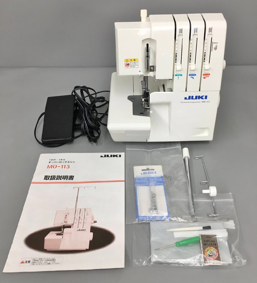 JUKI ジューキ MO-113 1本針3本糸 オーバーロックミシン｜Yahoo MO 