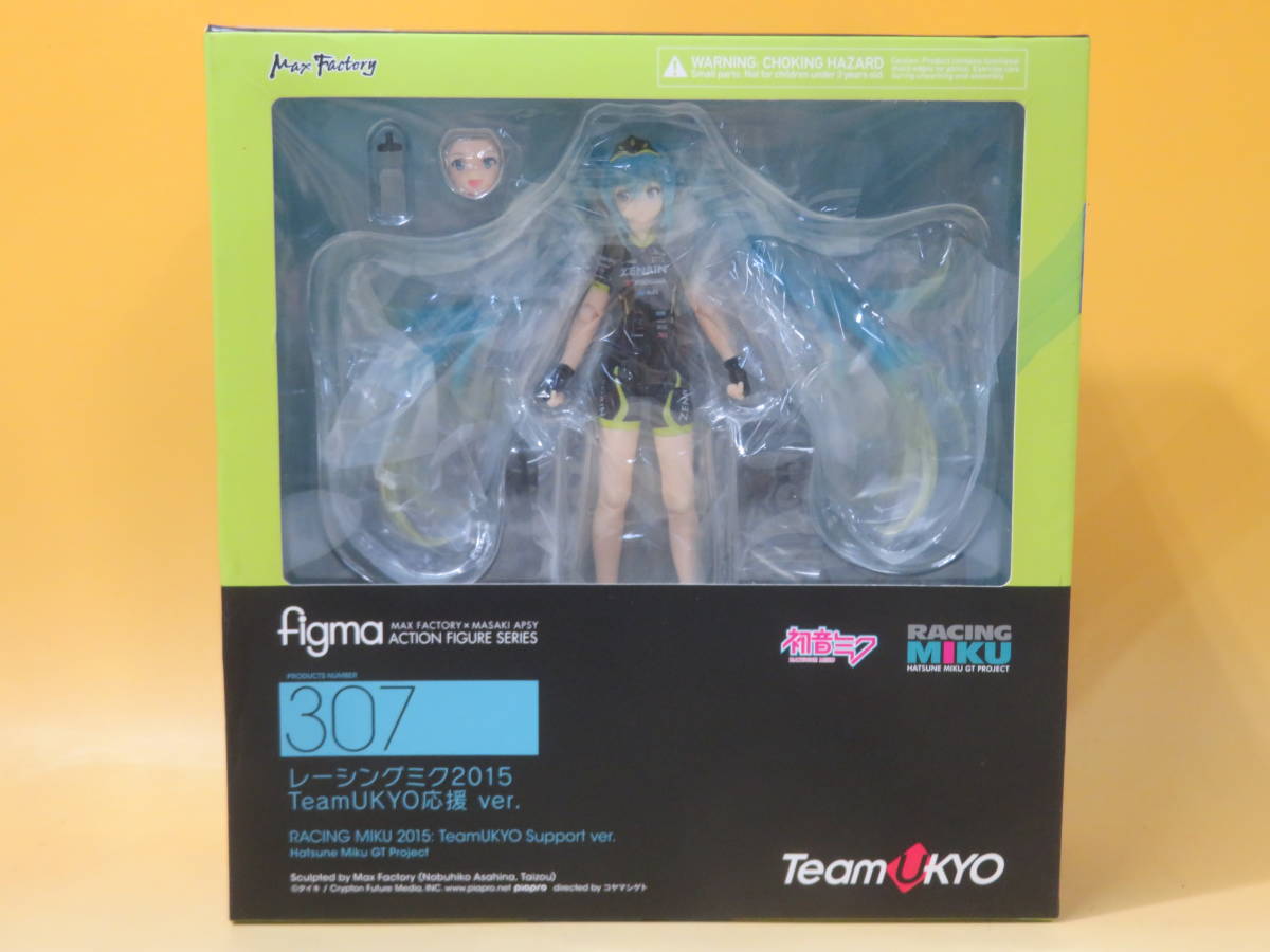 【未開封】figma フィグマ　307　初音ミク　レーシングミク2015 TeamUKYO応援ver.　MaxFactory【フィギュア】J4 T2508