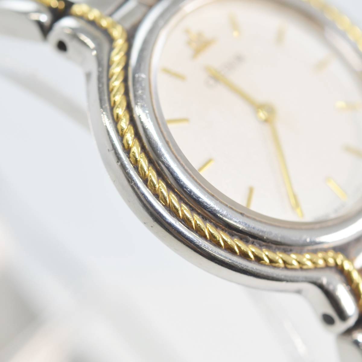 限定SALE，セール H 1円スタート SEIKO セイコー クレドール CREDOR 5A70-0620 SS×18KT レディース 腕時計 コンビ QZ クオーツ