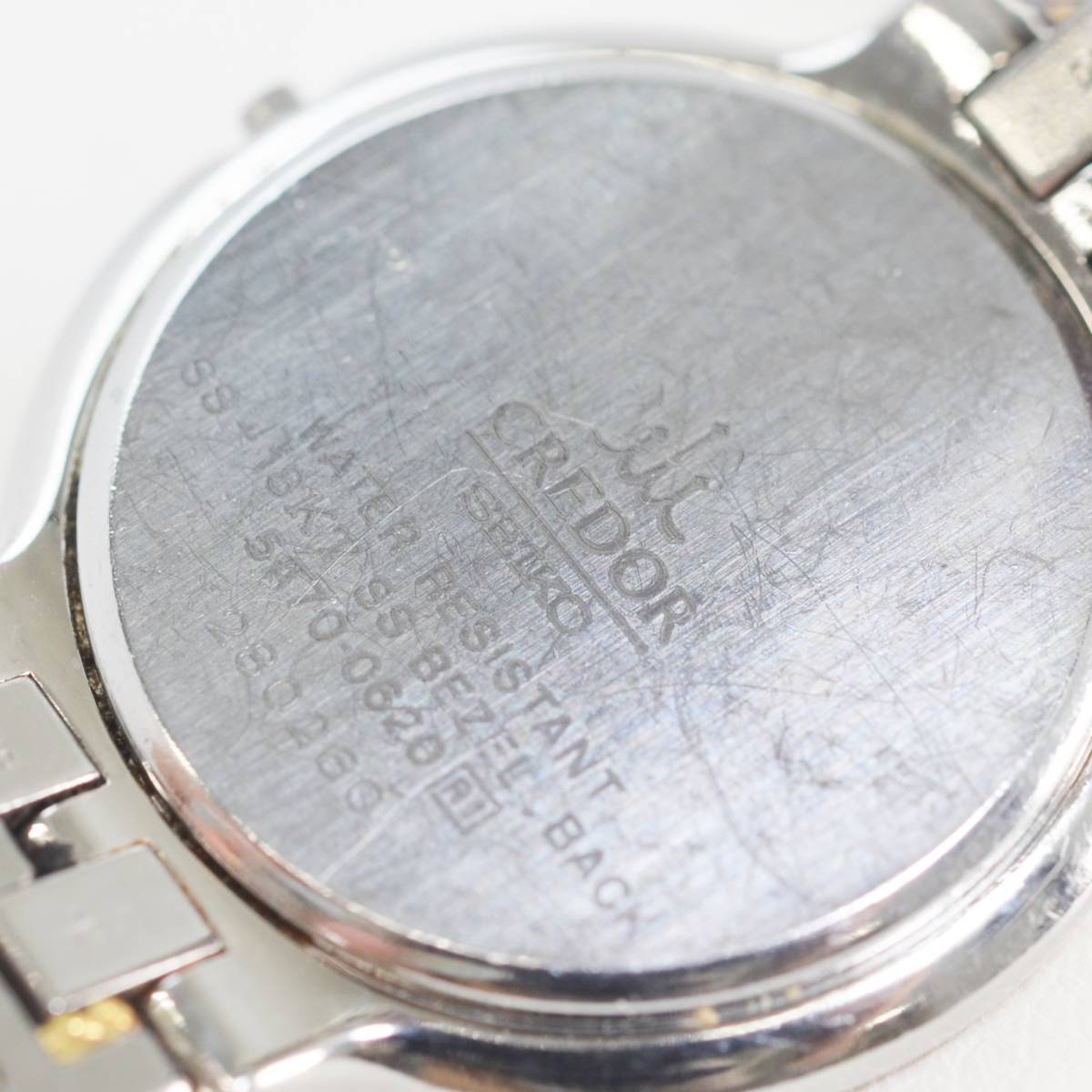 限定SALE，セール H 1円スタート SEIKO セイコー クレドール CREDOR 5A70-0620 SS×18KT レディース 腕時計 コンビ QZ クオーツ