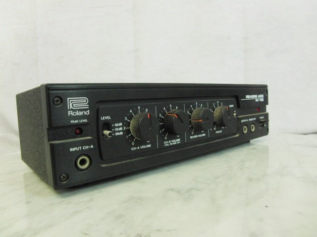 K○【現状品】Roland ローランド RV-100 スプリングリバーブ