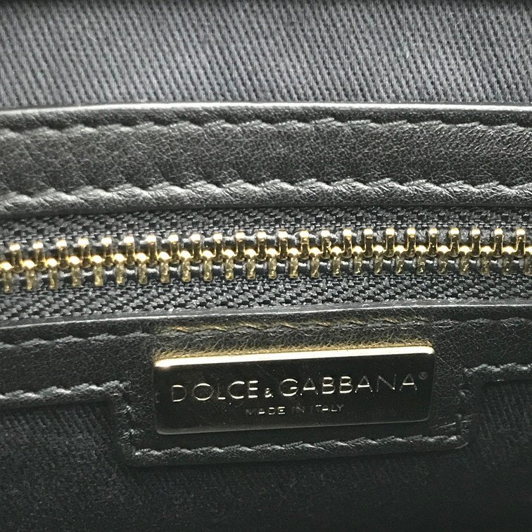 DOLCE & GABBANA ドルチェ&ガッバーナ ショルダー付き 2WAYバッグ レオパード 保管袋付き【BHAW6003】