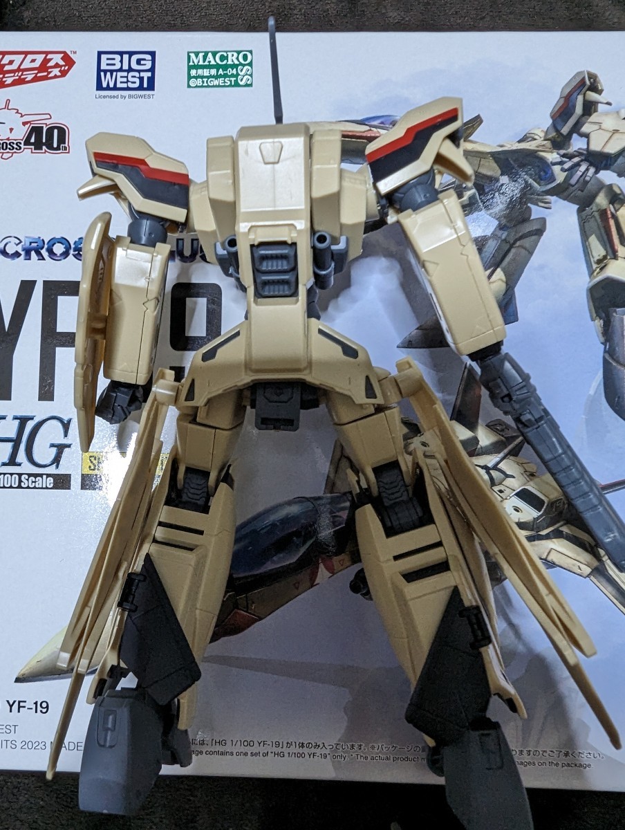 1⁄100 YF-19 HG YF-21 BANDAI プラモデル「HG マクロスプラス 専用水転写