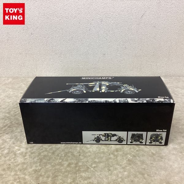 1円〜 ミニチャンプス 1/35 ドイツ軍 88mm Flak 2色迷彩