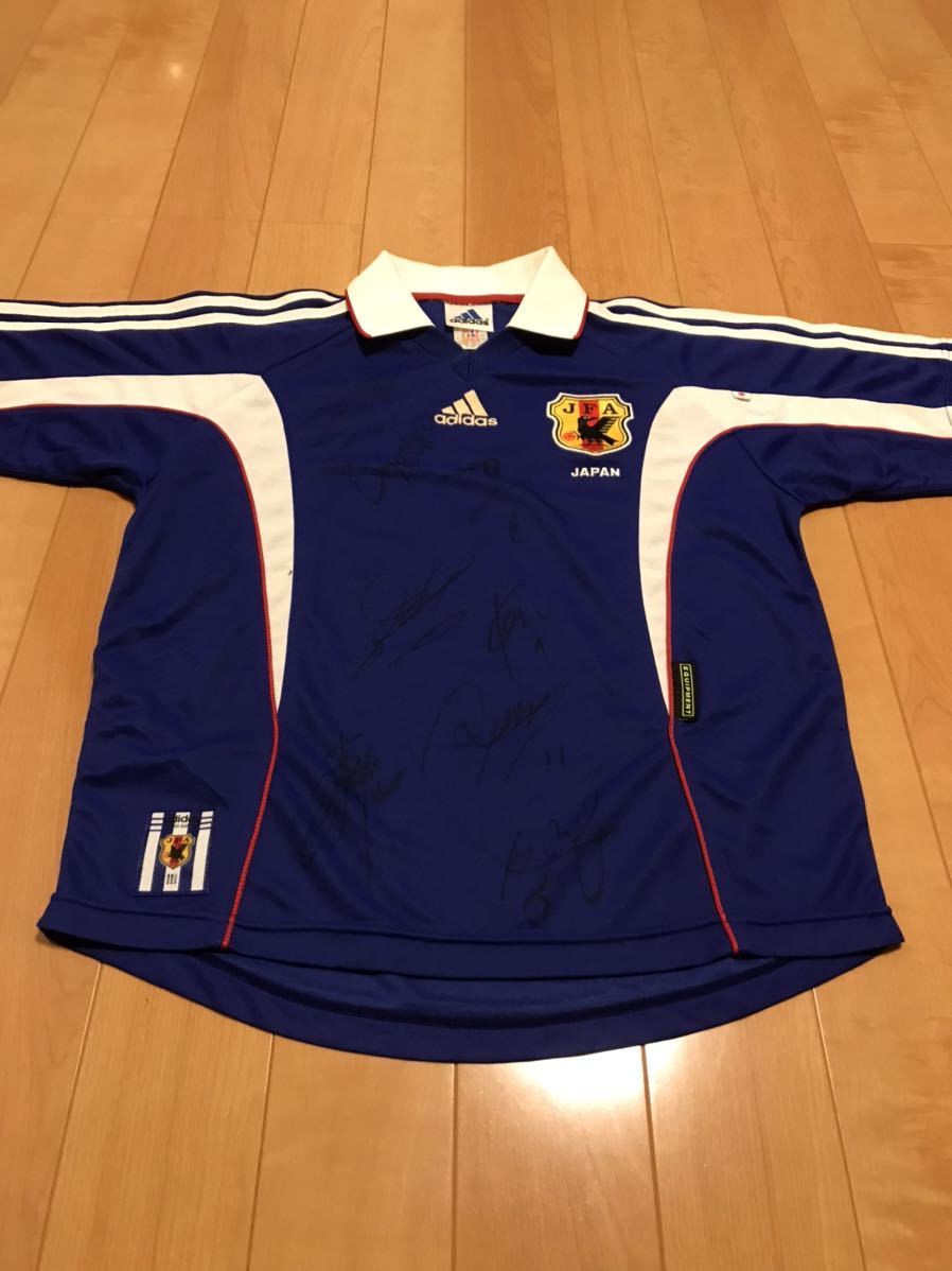 美品 アディダス サッカー日本代表ユニフォーム 1999年～2000年 希少