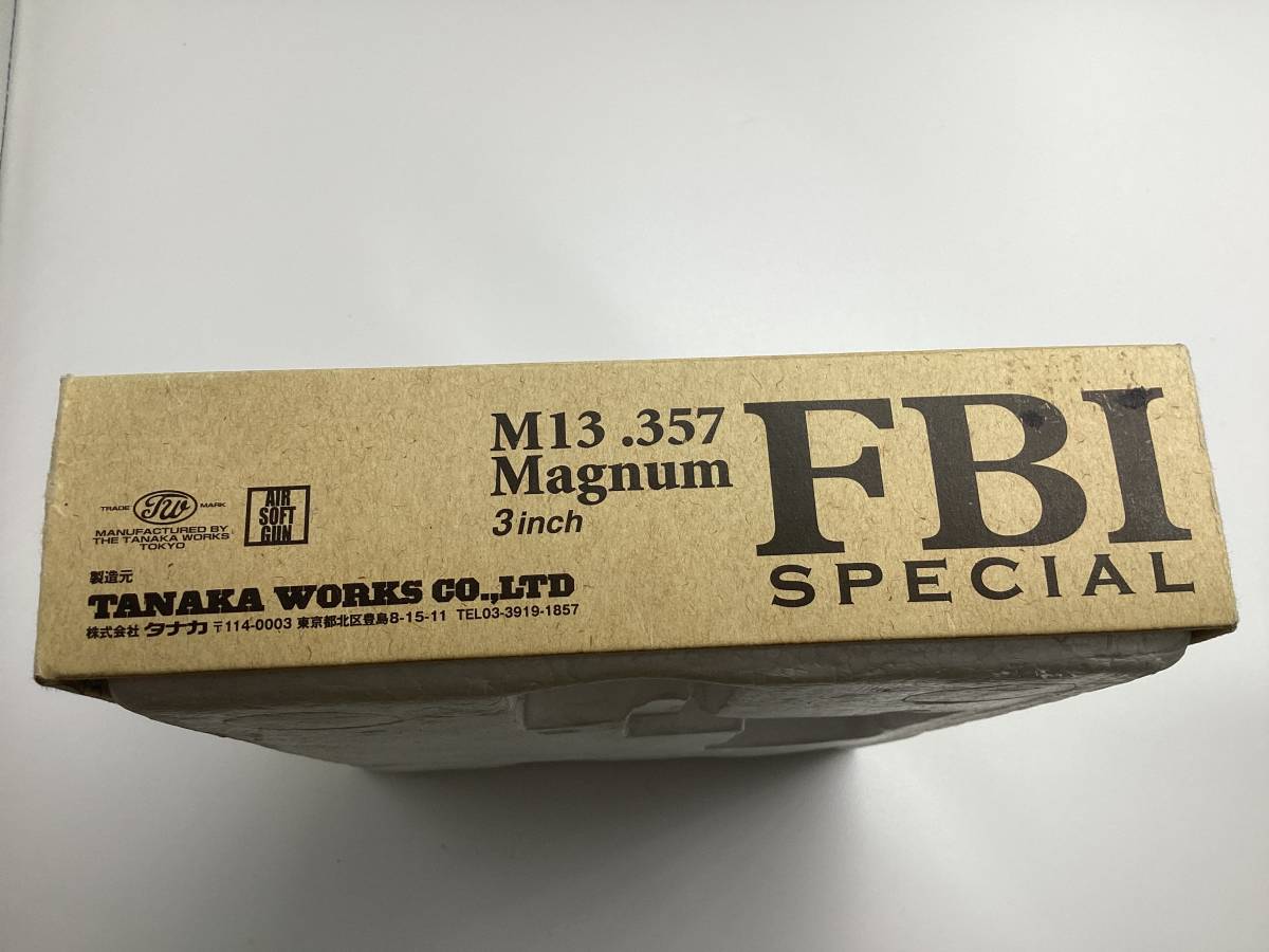 マニア放出品〜タナカ ワークス Ｍ13 .357 Ｍagnum FBI Special Su0026W M13 FBI モデル