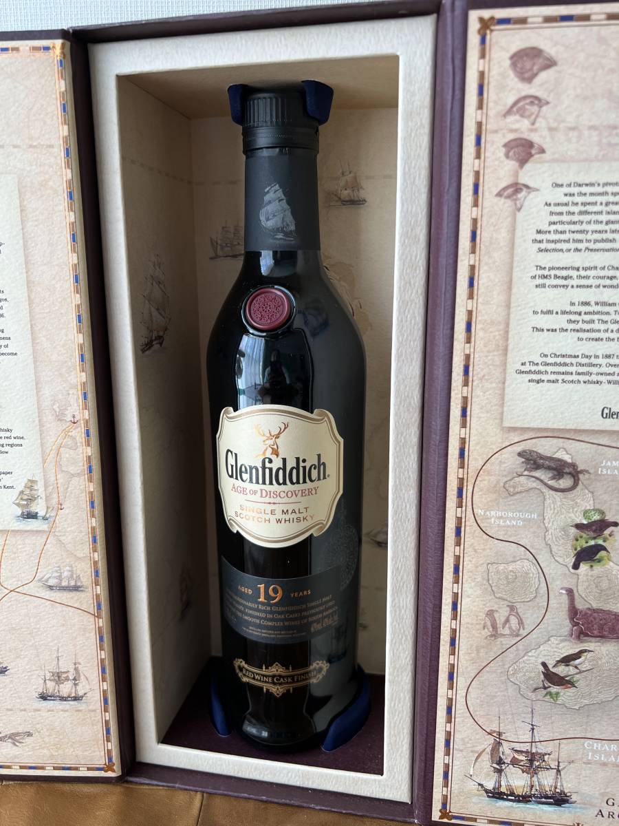グレンフィディック　19年☆シングルモルト　ウイスキー☆スコッチ☆古酒　未開栓