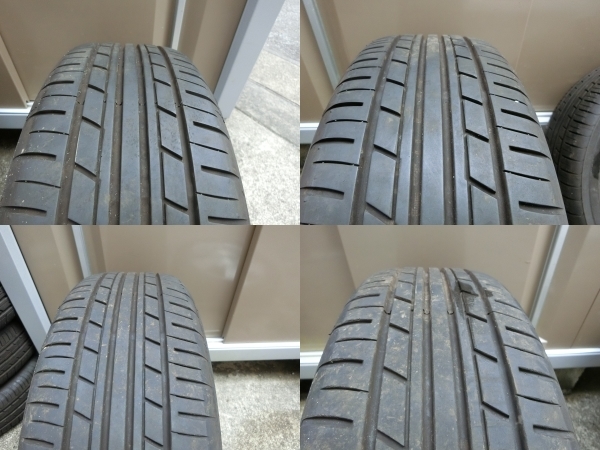 ★☆165&frasl;55R14 ホンダ純正ホイール＆ヨコハマ 21年製 4本セット☆★ ホンダのホイール165⁄55⁄R14 0 165⁄55R14 スパーク  ゼスト SL01+