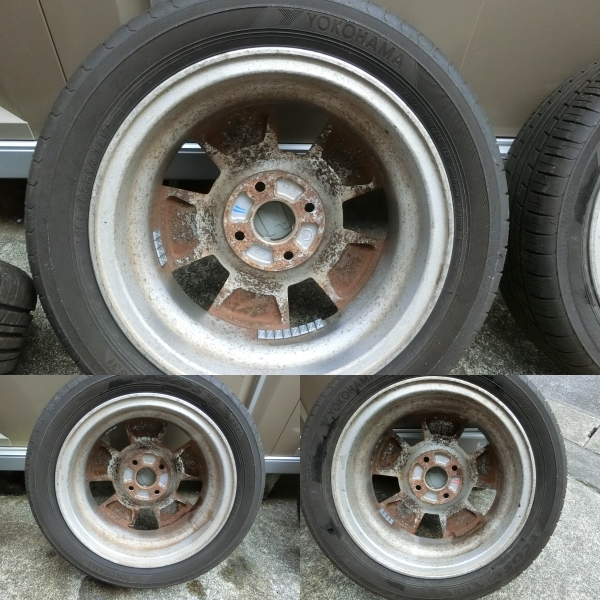 165/55r14 ノーマルタイヤ　ゼストスパーク　純正　4本 ゼスト 165&frasl;55R14 スパーク 0 深溝 4WD・5ドア・Wターボ