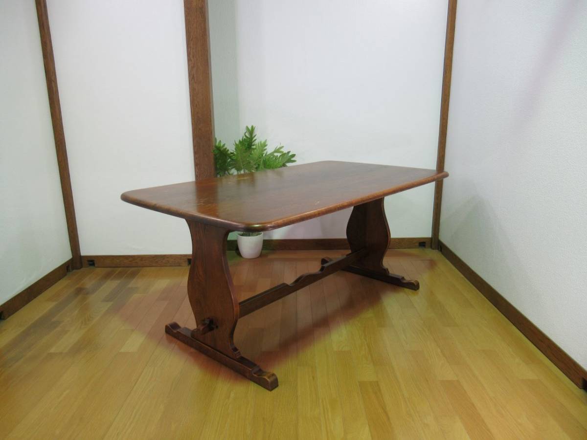 n2140) 無印良品 良品計画 ローテーブル センターテーブル バーチ材 