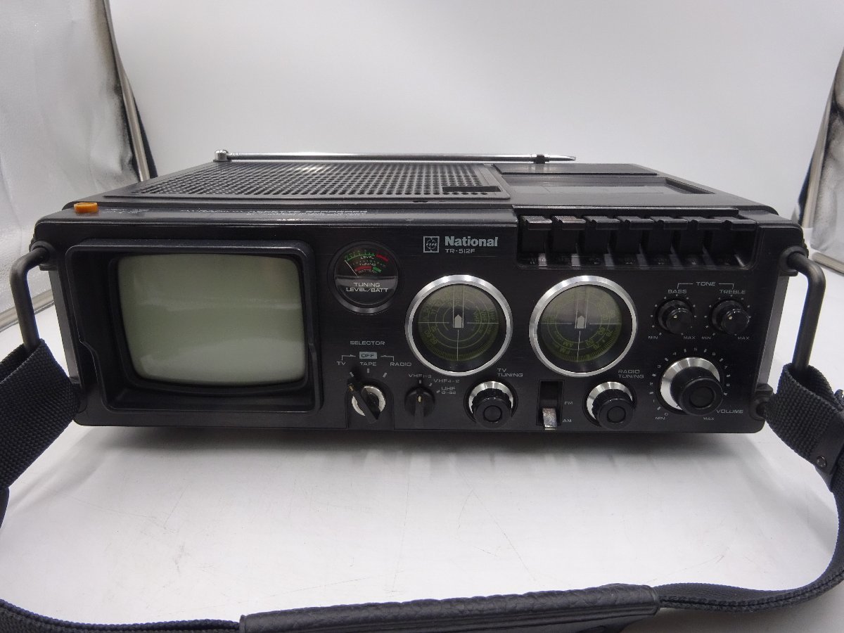 National TV付きラジカセ TR-512F ジャンク TR-512F - ナショナル 0