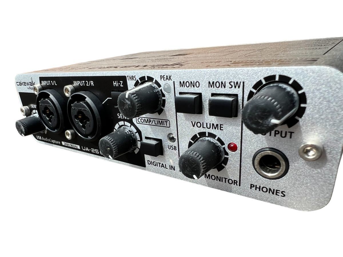 Roland UA-25EX Cakewalk ローランド USBオーディオインターフェイス