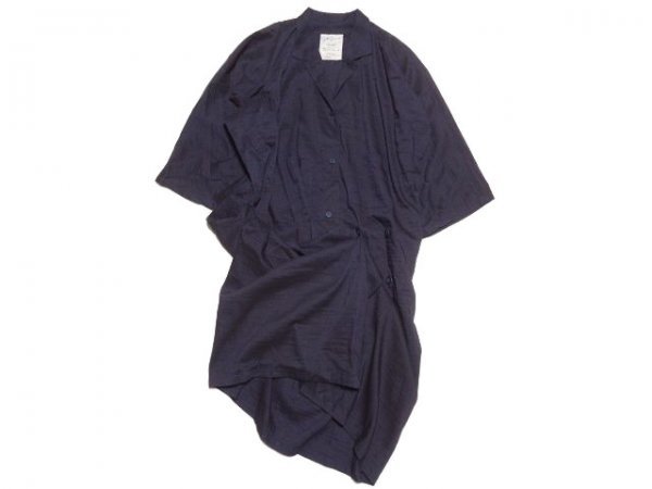 美品☆80s☆ヨウジヤマモト☆アシンメトリー☆ドレープワンピース 