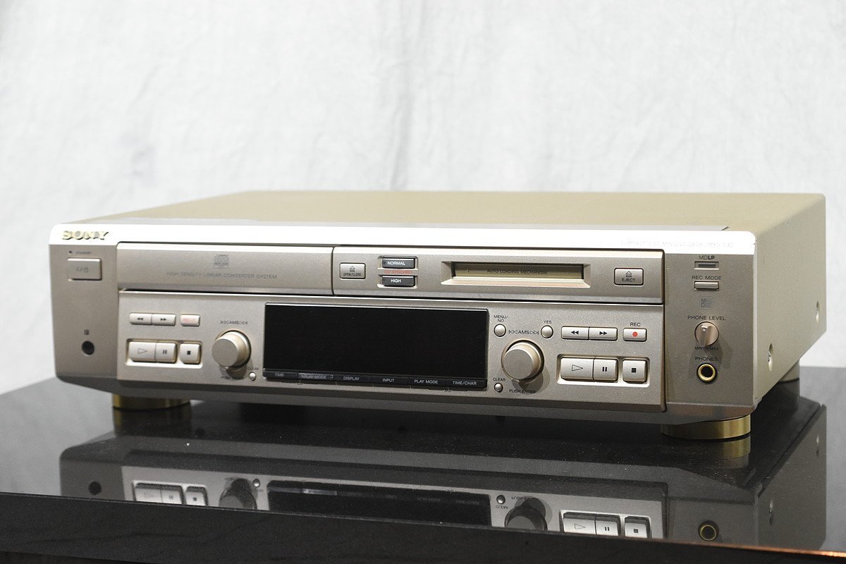 SONY/ソニー CD/MDデッキ MXD-D40【ジャンク品】 【公式通販】