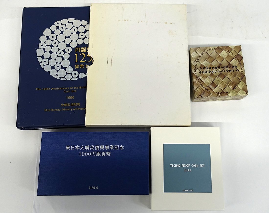 1円～ おたからや◇C0304 小笠原諸島復帰50周年記念千円銀貨幣プルーフ貨幣セット/東日本大震災復興事業記念1000銀貨幣 他計4点  小笠原諸島復帰50周年記念千円銀貨幣プルーフ貨幣セット | -「小笠原諸島復帰記念」の落札相場・落札価格 小笠原諸島復帰50周年記念貨幣発行 ...