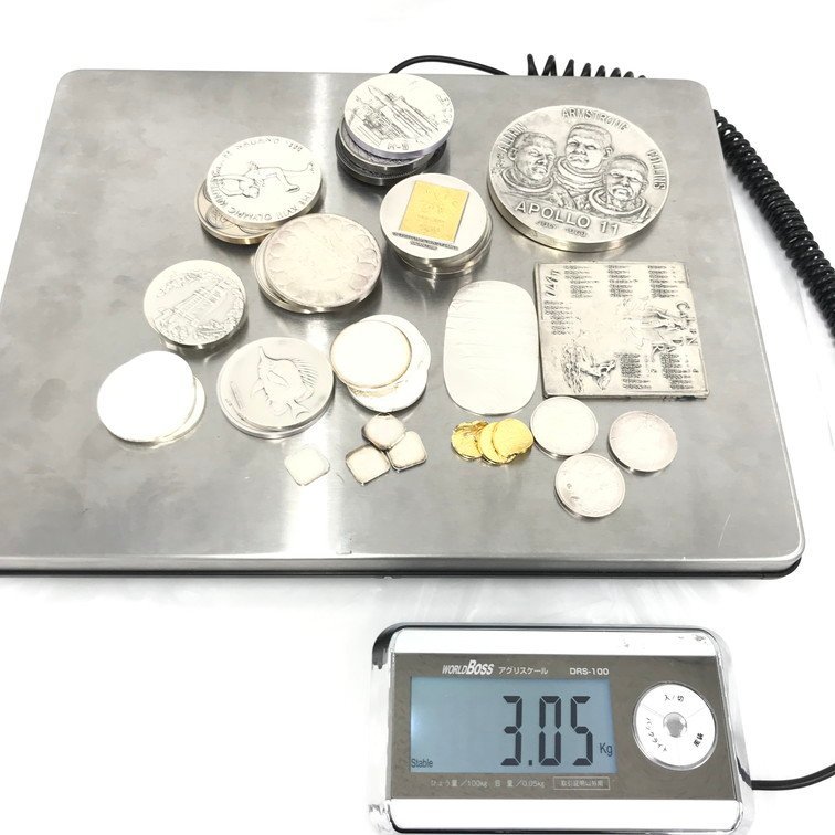 SV1000 純銀メダル まとめ 総重量3.05kg オリンピック 青函トンネル