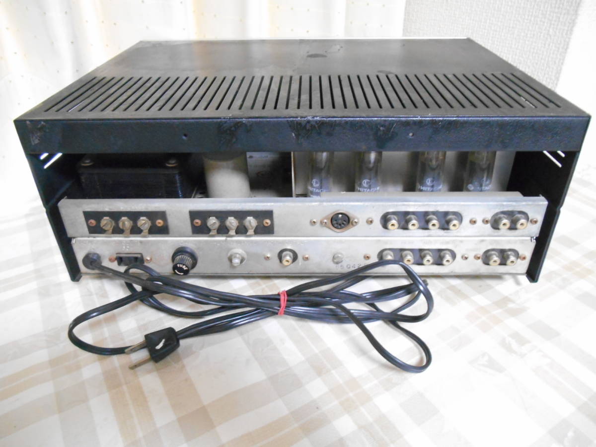 TRIO 真空管式プリメインアンプ W-46K ジャンク
